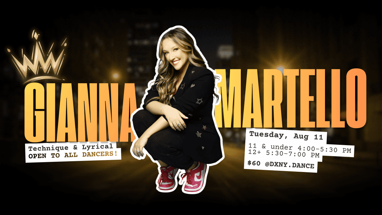Dance Moms' Gianna Martello Comes to Hauppauge: Technique and Lyrical Master Class